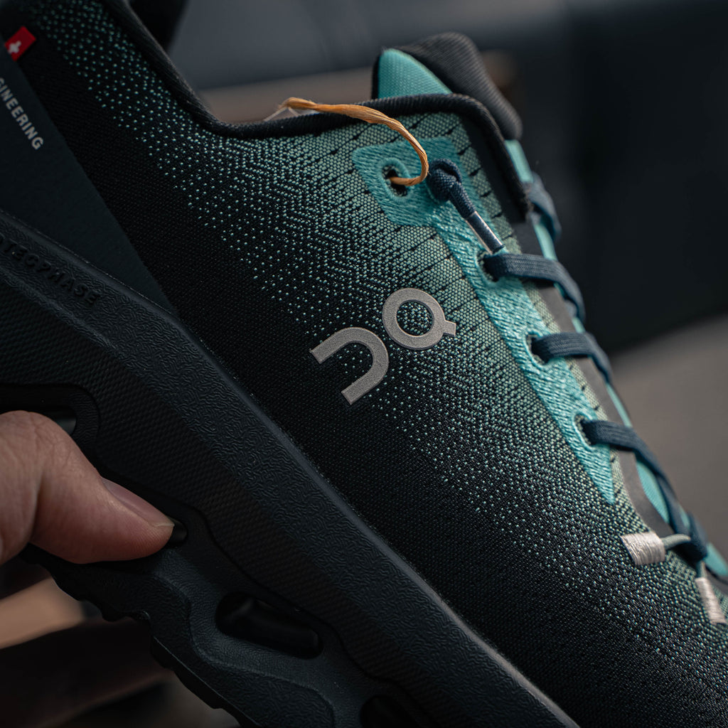On Cloudmonster Black/Deep Teal