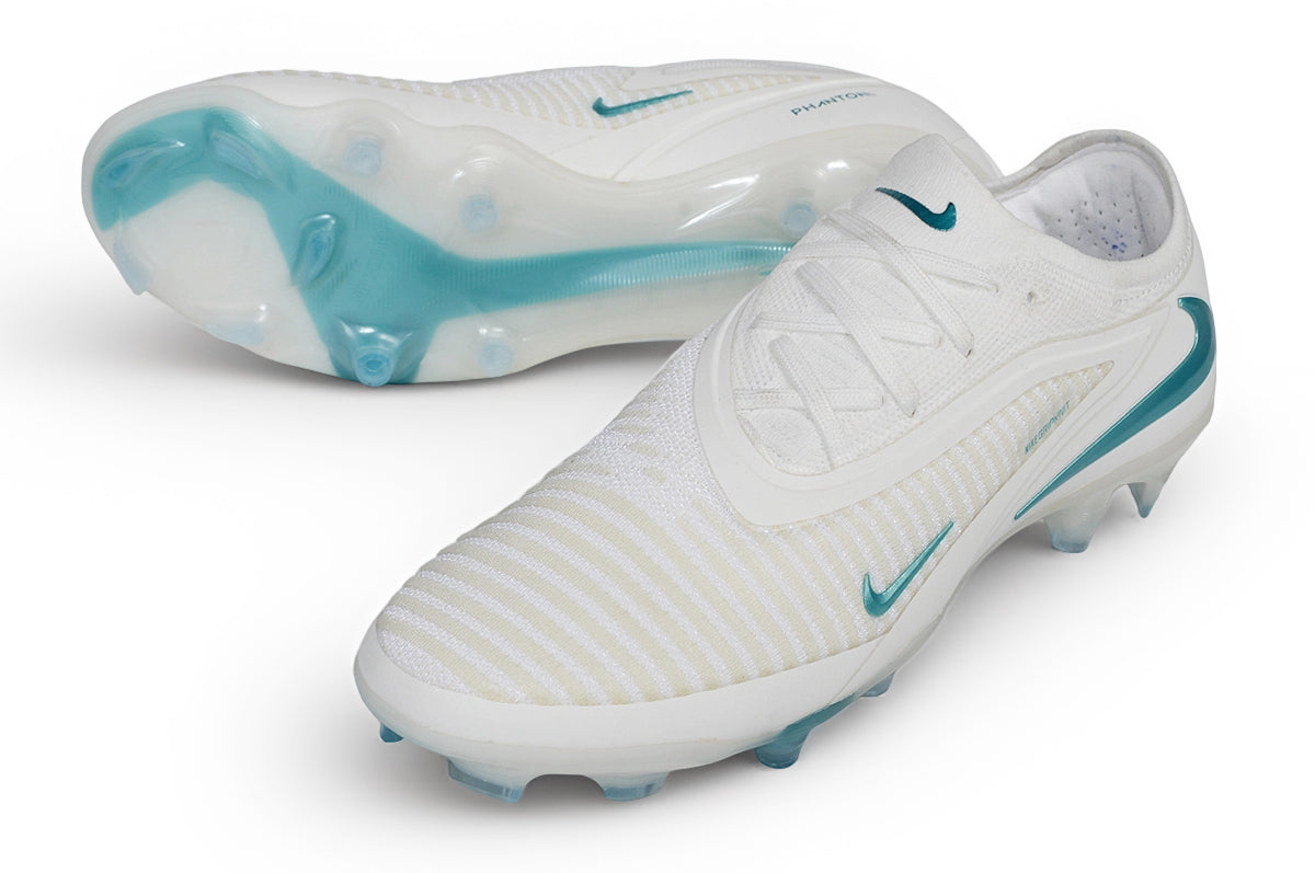 Nike Phantom 6 Low Elite FG White/Turquoise