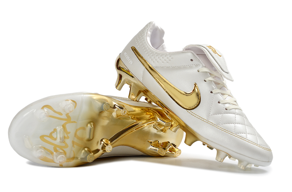 Nike Tiempo Legend Elite FG White/Gold