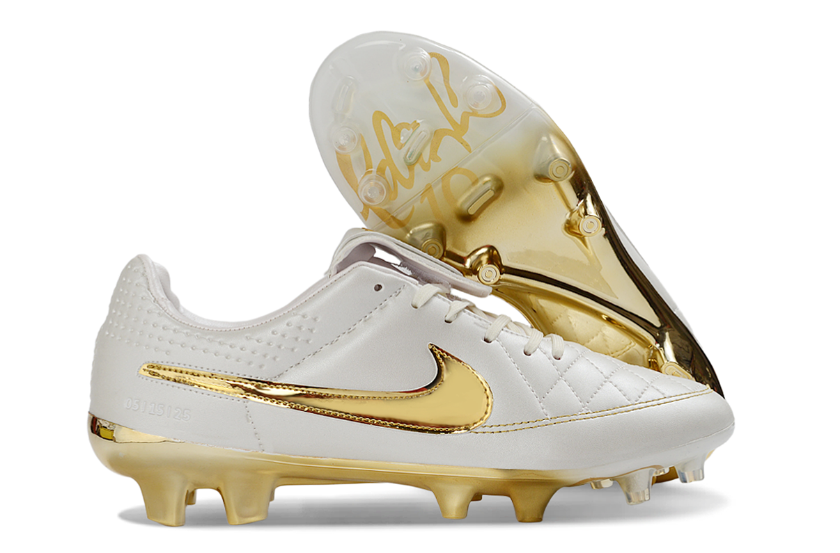 Nike Tiempo Legend Elite FG White/Gold