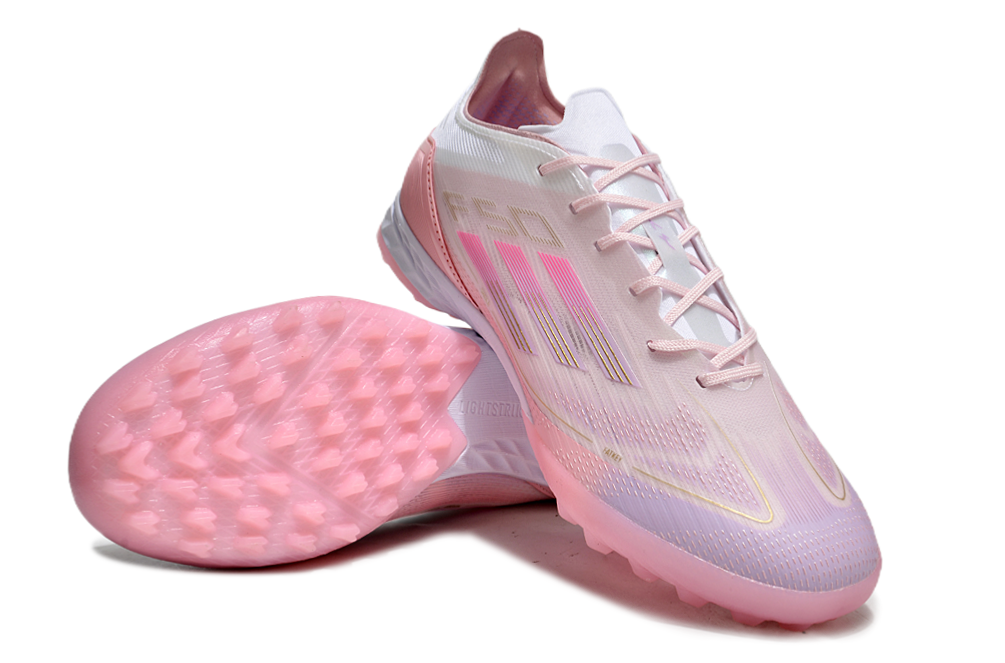 Adidas F50 Pro TF Pink/White/Gold