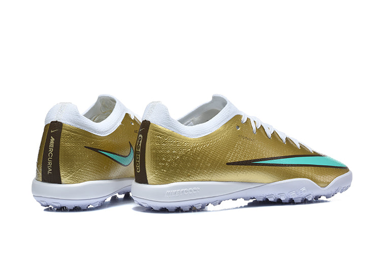 Nike Mercurial Vapor 16 Pro TF Gold/Turquoise/White