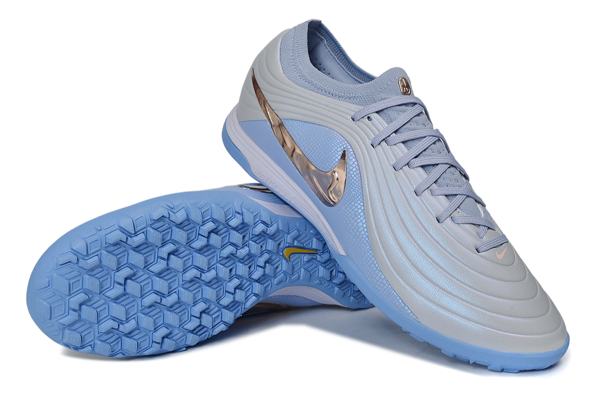 Nike Tiempo Legend 10 Pro TF Blue/Metallic Gold/White