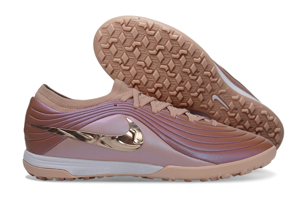 Nike Tiempo Legend 10 Pro TF Pink/Metallic Gold/White