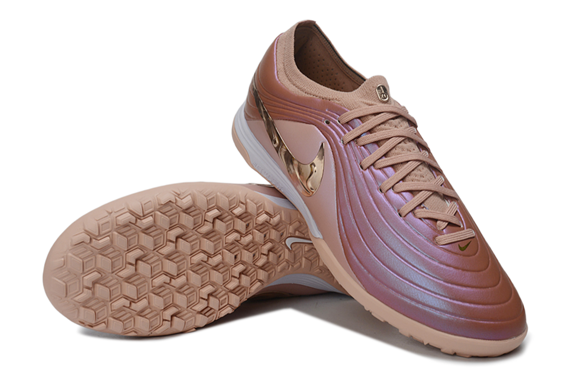 Nike Tiempo Legend 10 Pro TF Pink/Metallic Gold/White