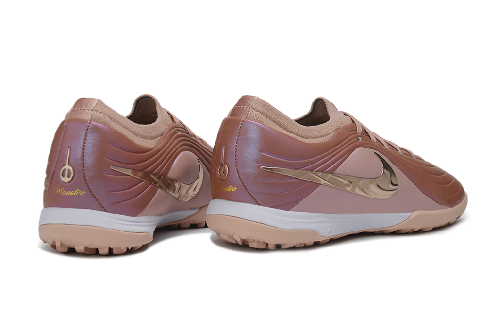 Nike Tiempo Legend 10 Pro TF Pink/Metallic Gold/White